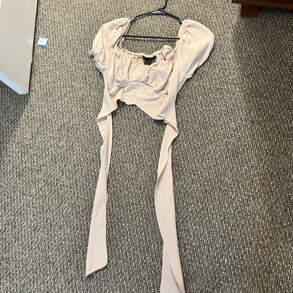 Womens crop tie